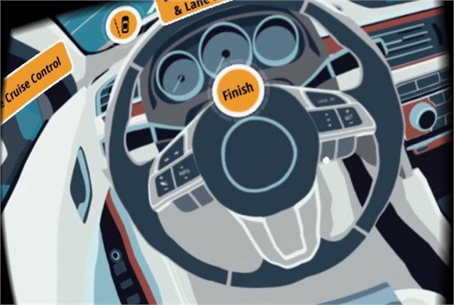 Ra mắt ứng dụng mới trên điện thoại giải thích các công nghệ an toàn của xe ô tô
