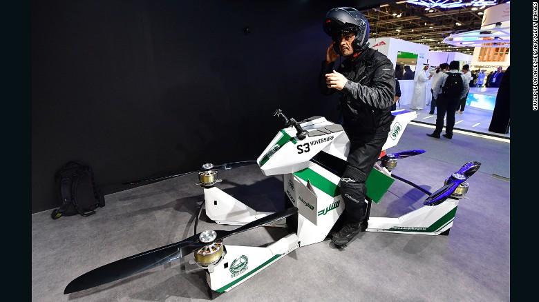 Cảnh sát Dubai thử nghiệm siêu motor bay Scorpion