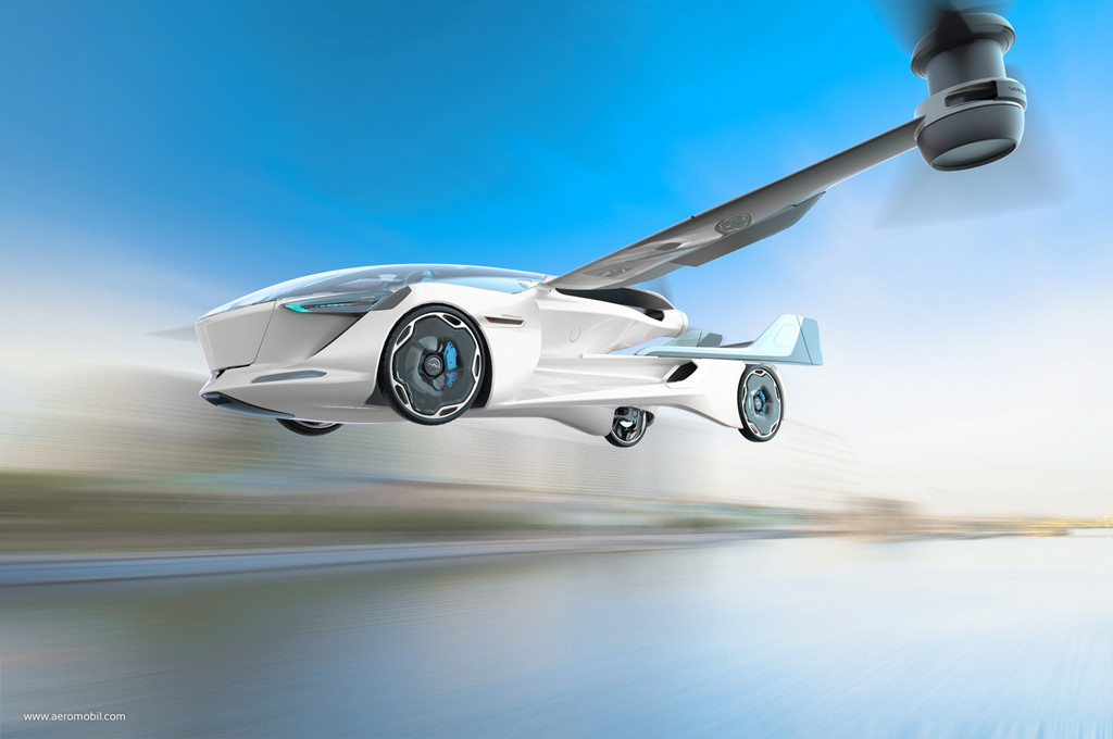 Xe bay thế hệ mới của AeroMobil cất cánh như trực thăng
