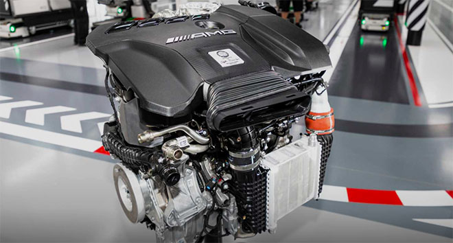 Giải mã động cơ M139 có 4 xy-lanh mạnh nhất thế giới của Mercedes