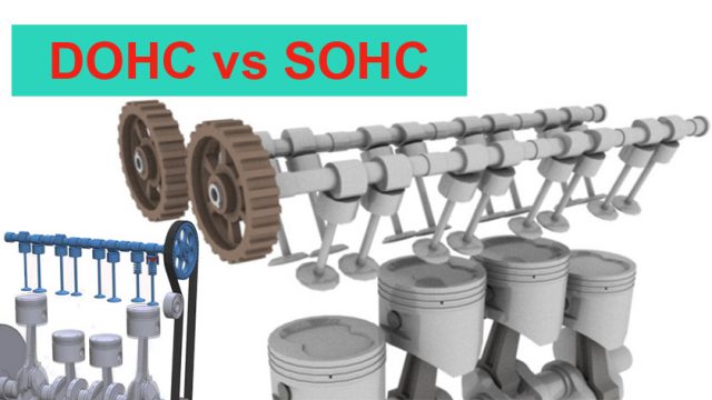 Tìm hiểu về cách bố trí trục cam SOHC và DOHC