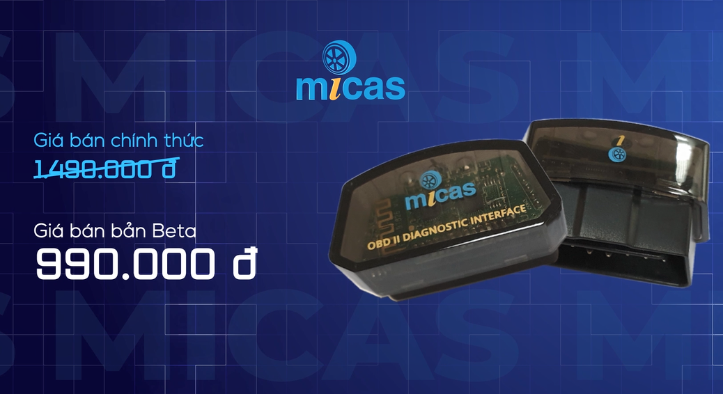 Mức giá chính thức cho sản phẩm MICAS là 1,490,000 VNĐ, tuy nhiên trong thời gian ra mắt phiên bản Beta là giá bán ưu đãi sẽ chỉ là 990,000 VNĐ.