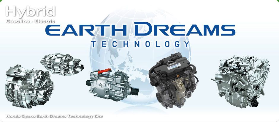 Tương lai xe ô tô điện với Earth Dreams Technology 