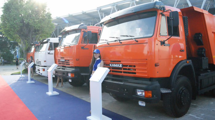 KAMAZ muốn tăng xuất khẩu ô tô sang Việt Nam gấp 2,8 lần