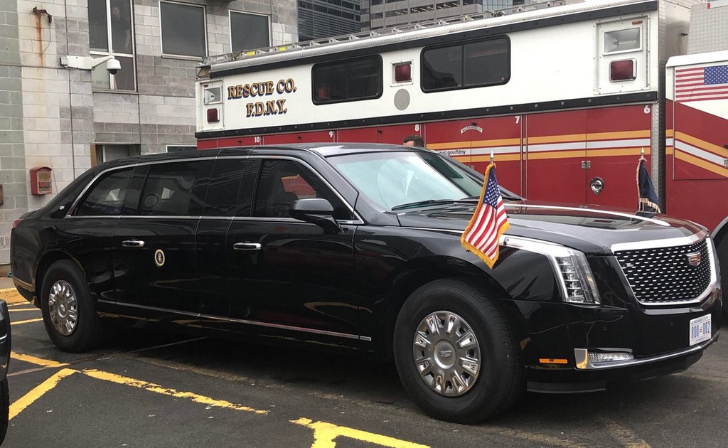 Chiếc The Beast 2.0 Limousine này được thiết kế dành riêng cho Tổng thống Donald Trump.