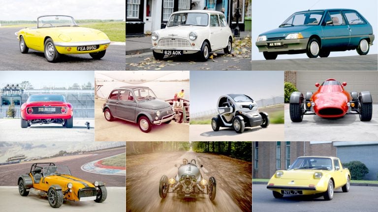 Top 10 mẫu xe ôtô nhẹ nhất từ trước đến nay
