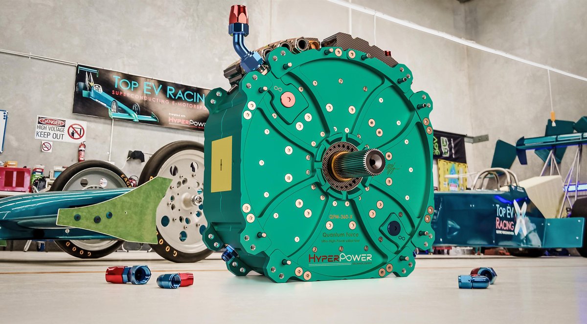 Động cơ điện HyperPower có thể tạo ra sức mạnh 1.340 mã lực.