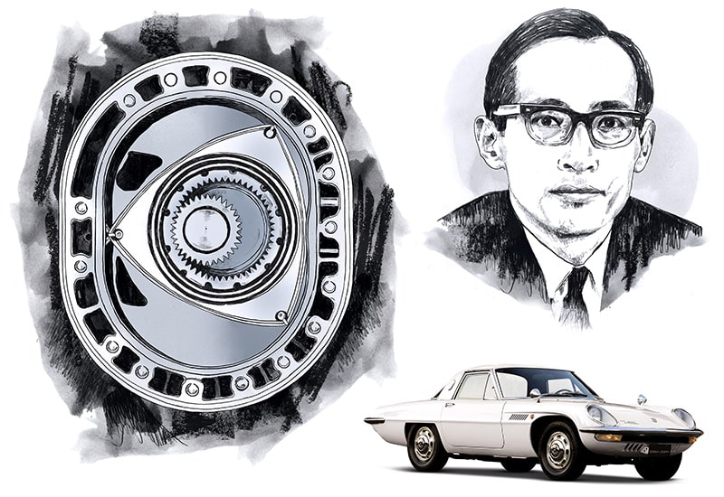 Kenichi Yamamoto, cha đẻ của động cơ Wankel Mazda.