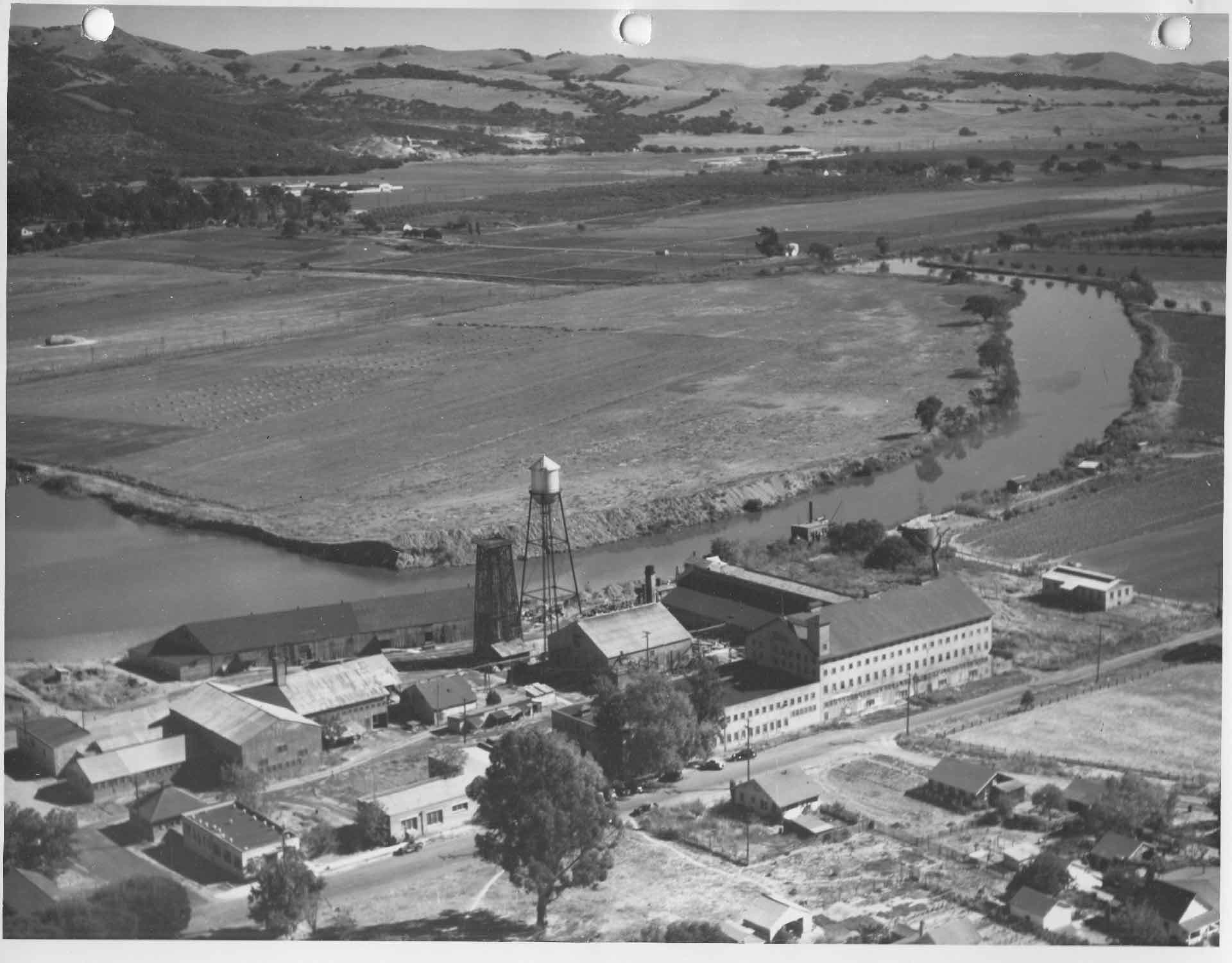 Nhà máy sản xuất da Nappa ở thành phố Napa, California, Mỹ khi xưa
