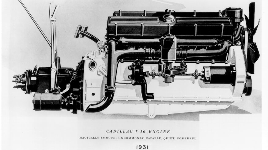 Động cơ Cadillac V16 1931