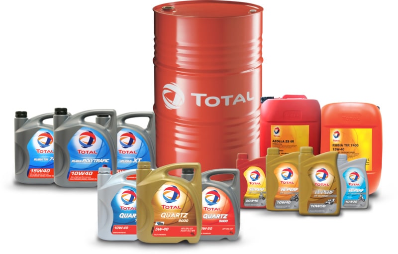 Các sản phẩm dầu nhớt Total