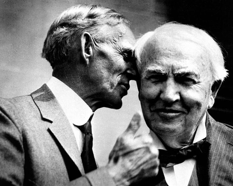   Henry Ford và Thomas Eddison: Một tình bạn đẹp