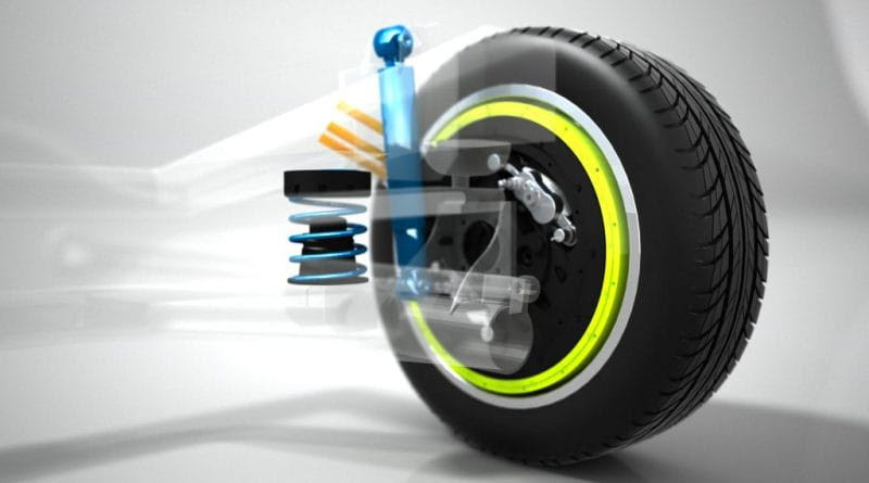 Việc động cơ đặt tại bánh xe làm tải trong nặng hơn gây hư hỏng, kém bền các chi tiết của hệ thống treo.