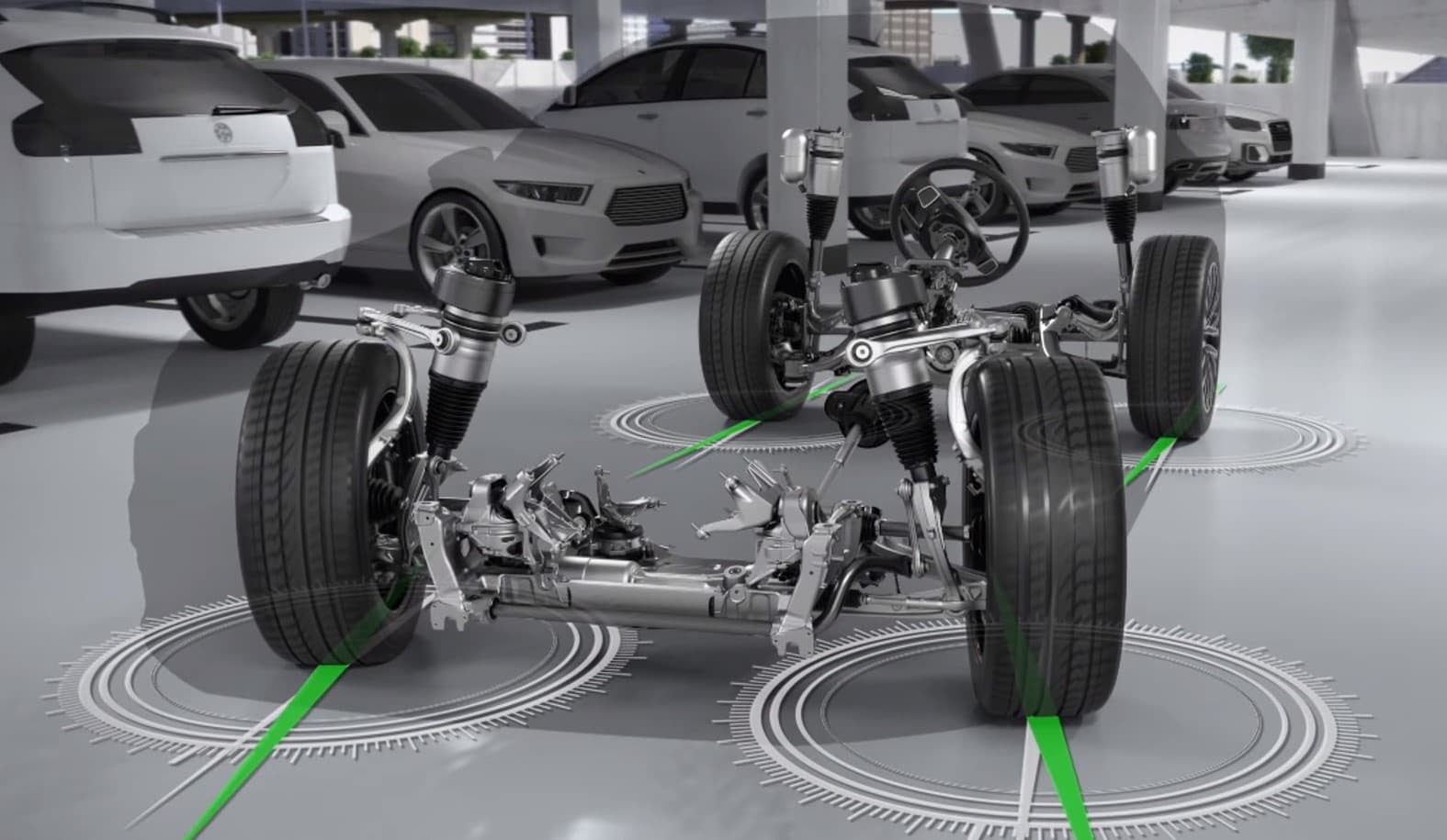 Four Wheel Steering – Hệ thống 4 bánh dẫn hướng, qua góc nhìn động lực học
