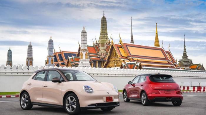 Mẫu xe điện Ora Good Cat của Great Wall Motor đang nhận đặt hàng trực tuyến tại Thái Lan.
