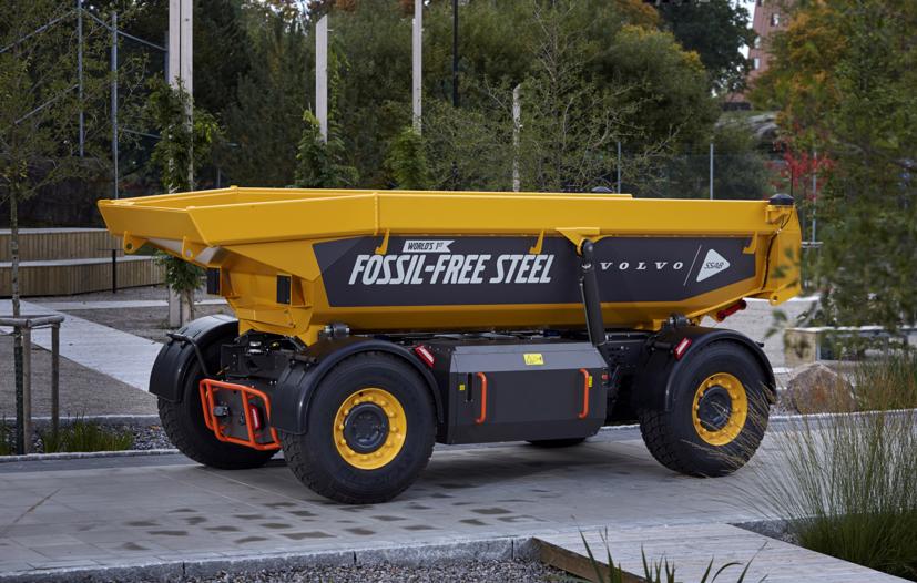 ‘Thép xanh’ – Vật liệu thép không nhiên liệu hoá thạch của xe tải điện Volvo
