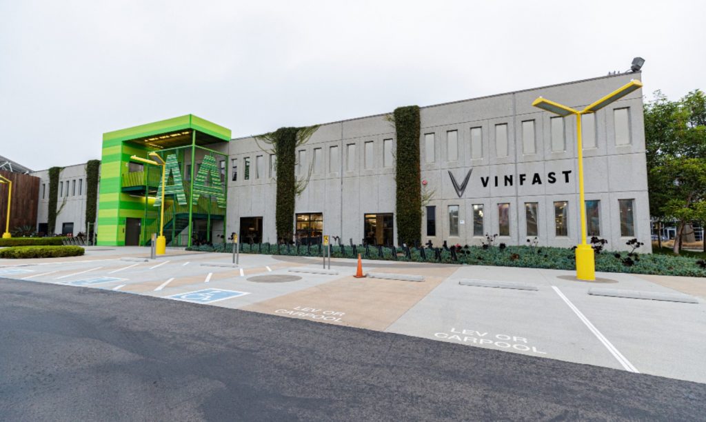 Trụ sở hãng xe VinFast tại California, Mỹ