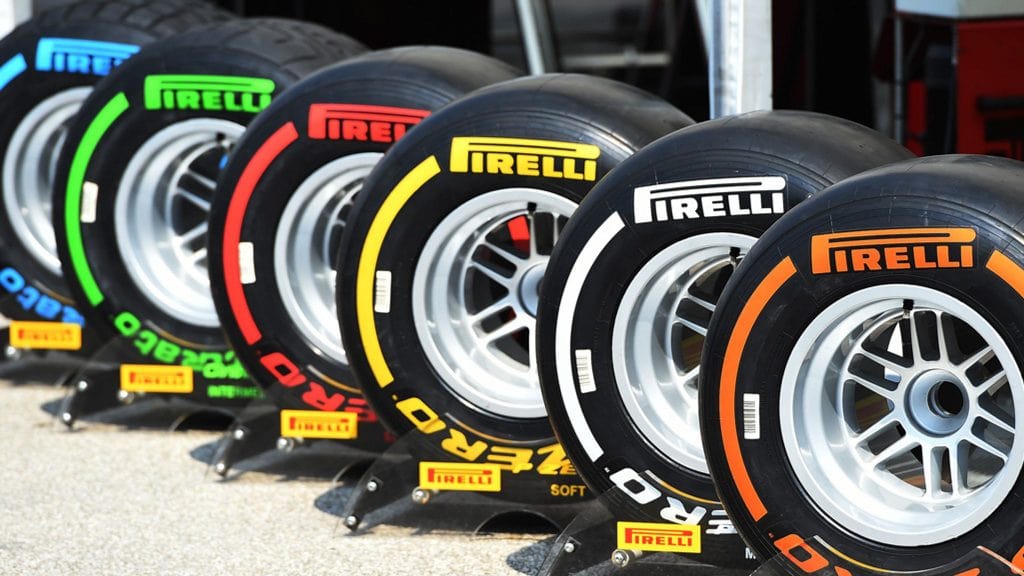 Phân loại lốp xe đua F1