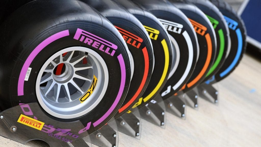Phân loại lốp dành cho xe đua F1
