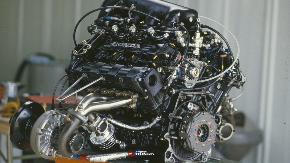 Động cơ xe đua F1 của Honda.