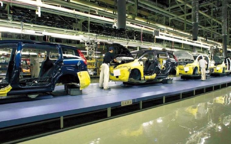 Nhà máy ô tô Mazda - Hiroshima, Nhật Bản.