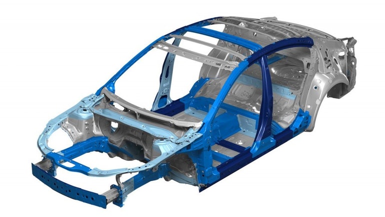 Khung sườn Skyactiv-Body của các dòng Sedan của Mazda