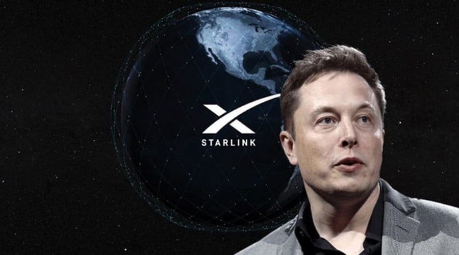Elon Musk và hệ thống dịch vụ băng thông rộng sử dụng vệ tinh Starlink.