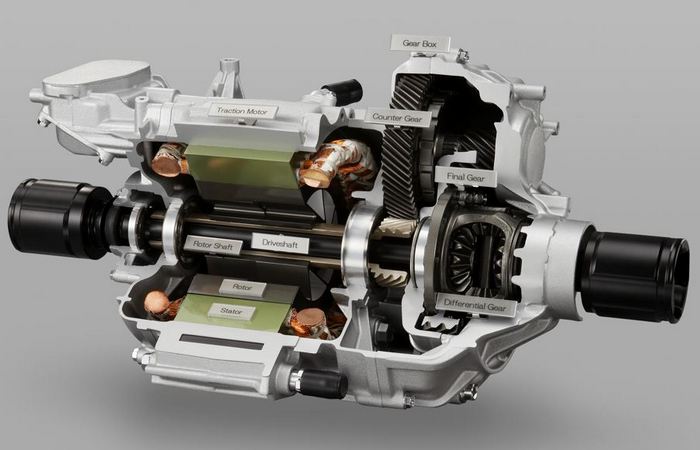 Động cơ hydro sửa đổi Honda Clarity.