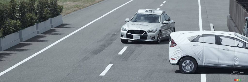 Công nghệ xe tự hành của Nissan đang được đẩy mạnh phát triển.