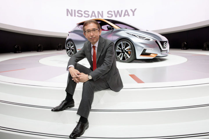 Phó Chủ tịch Cấp cao của Nissan, Shiro Nakamura.