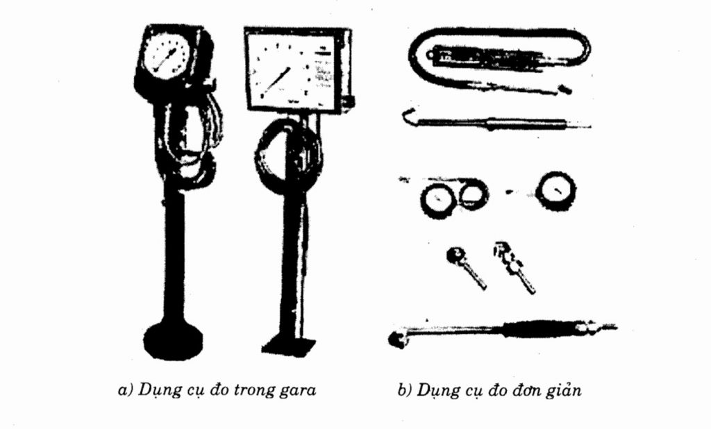 Một số loại dụng cụ đo áp suất thông dụng (Kỹ thuật chẩn đoán ô tô - Nguyễn Khắc Trai)