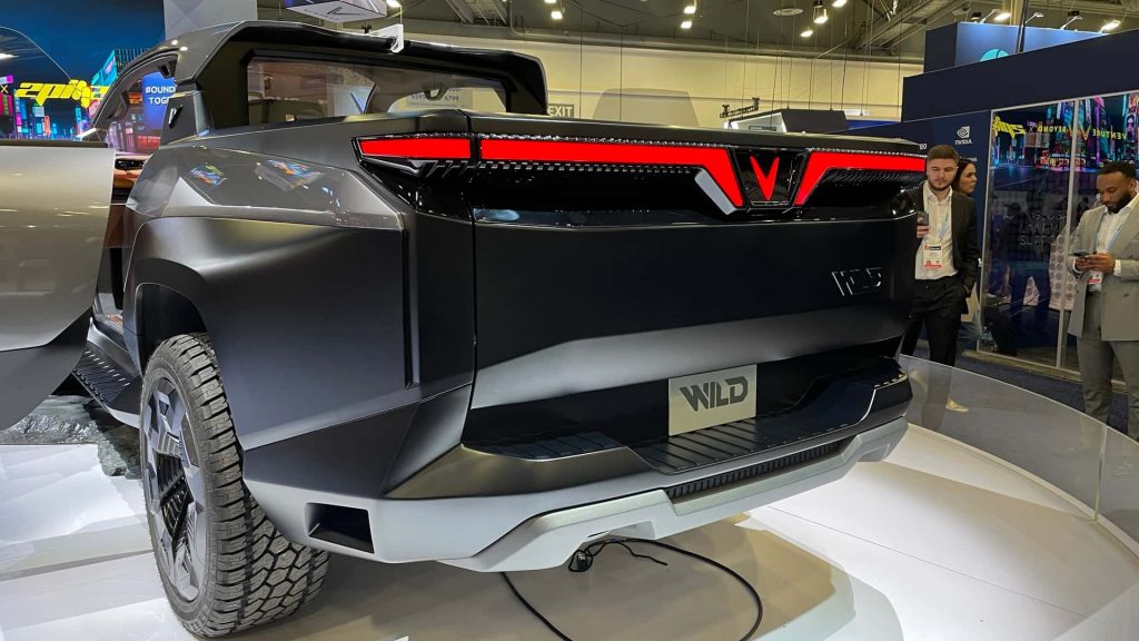 Phần đuôi xe VinFast VF Wild